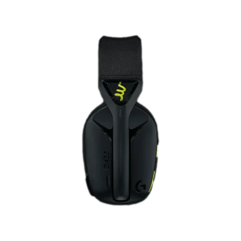אוזניות אלחוטיות בצבע שחור דגם Logitech G435 Wireless
