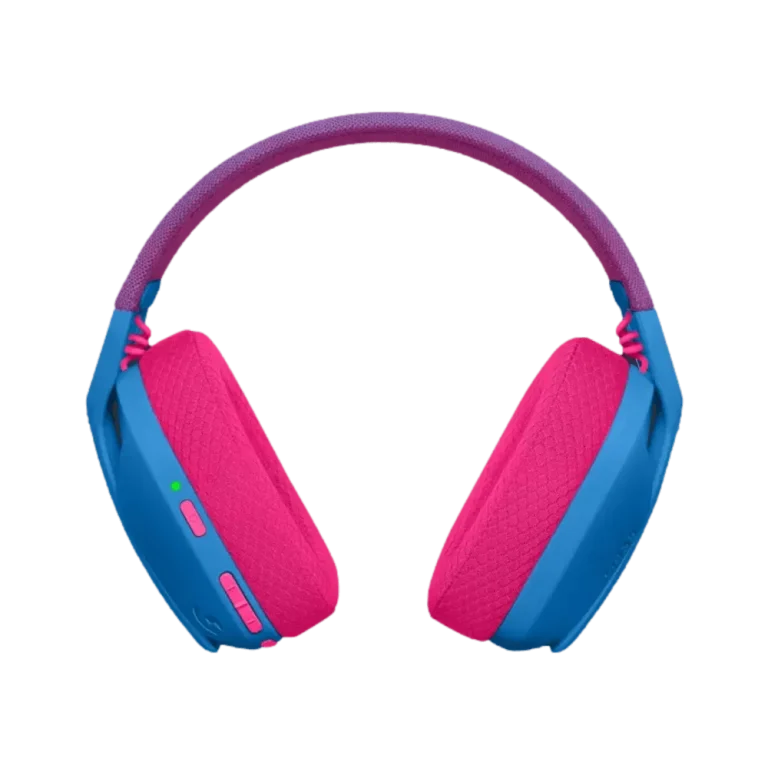 אוזניות אלחוטיות צבע כחול דגם Logitech G435 Wireless