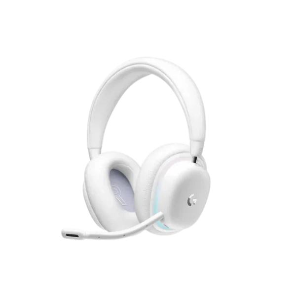 אוזניות גיימינג אלחוטיות LOGITECH G735 צבע לבן
