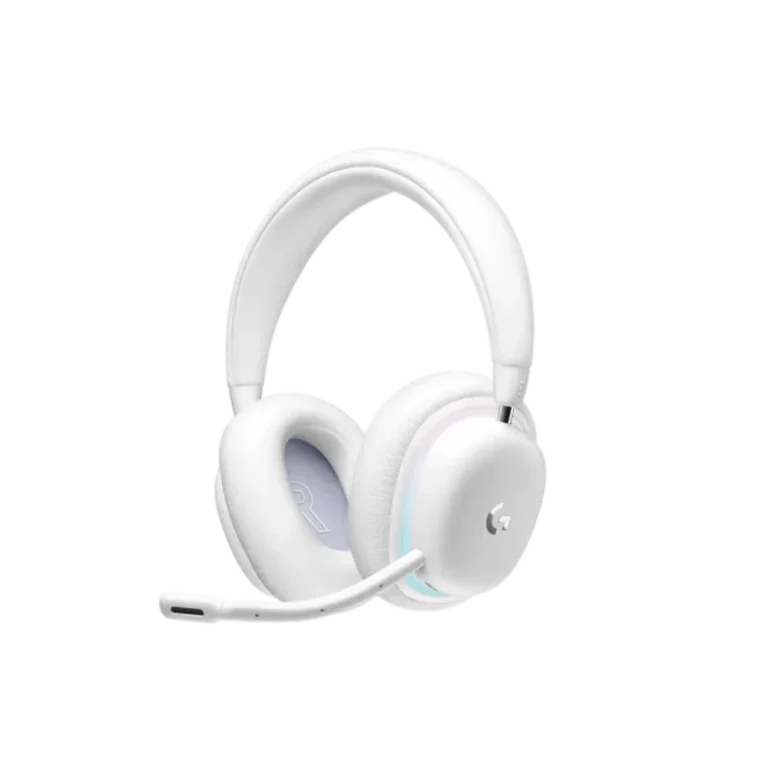 אוזניות גיימינג אלחוטיות LOGITECH G735 צבע לבן