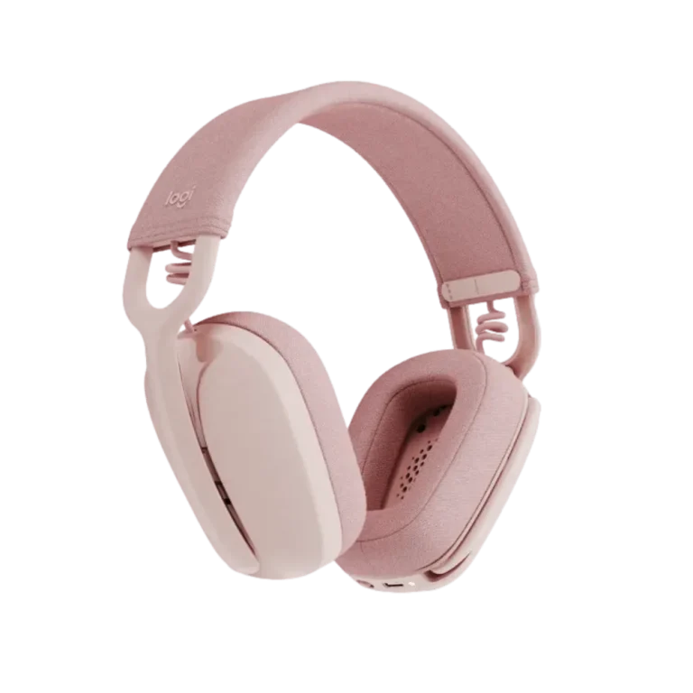 אוזניות Logitech ZONE VIBE 100 - צבע ורוד