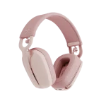 אוזניות Logitech ZONE VIBE 100 - צבע ורוד