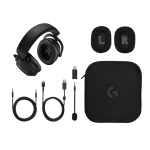 אוזניות גיימינג אלחוטיות PRO X 2 LIGHTSPEED Logitech G- צבע שחור