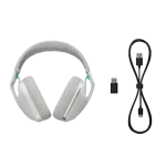 אוזניות אלחוטיות דגם G321 בצבע לבן מבית LOGITECH