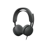 אוזניות חוטיות דגם Zone Wired 2 בצבע אפור מבית Logitech