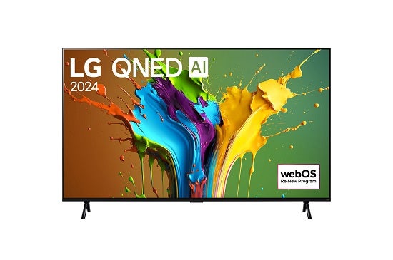 טלוויזיה "98 חכמה LG QNED ברזולוציית 4K דגם: 98QNED89T6A