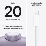 ⁦איירפודס מקס Apple AirPods Max אוזניות אלחוטיות בצבע סגול Purble⁩ – תמונה ⁦4⁩