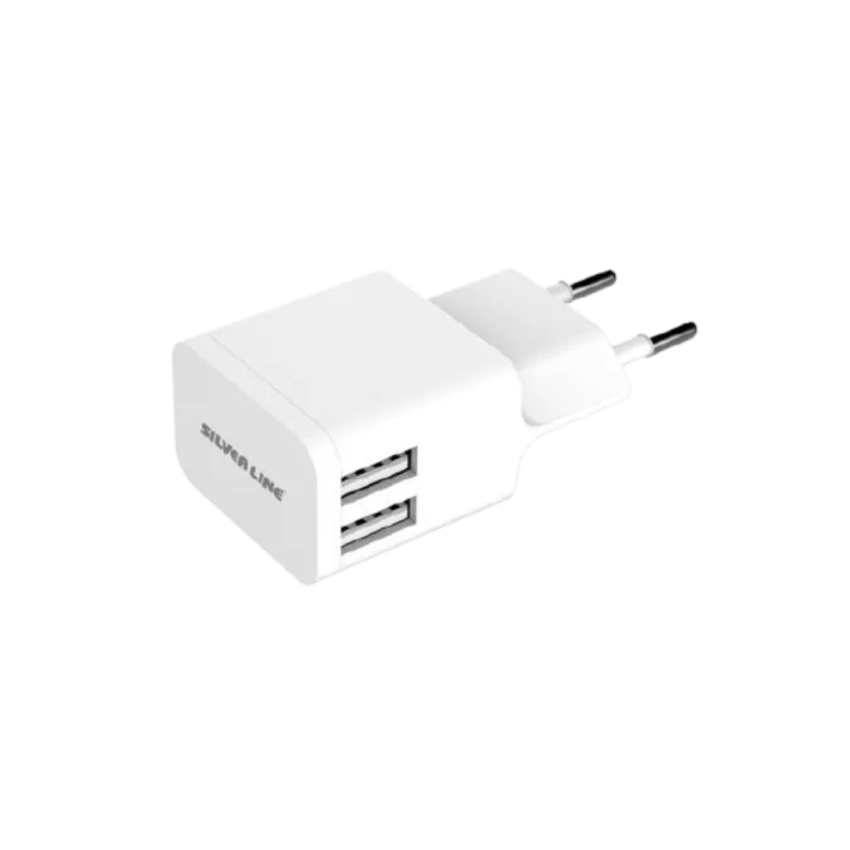 מטען קיר לאיפון SWC244 2.4A 2USB לS