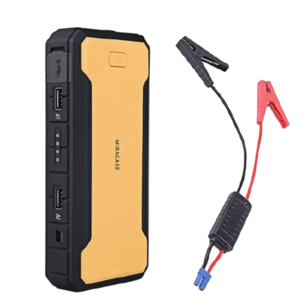 סוללת חירום 12000mAH  להתנעת הרכב  MIRACASE