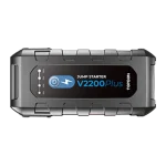 בוסטר התנעה חכם לרכב V2200Plus 12V – מבית TOPDON