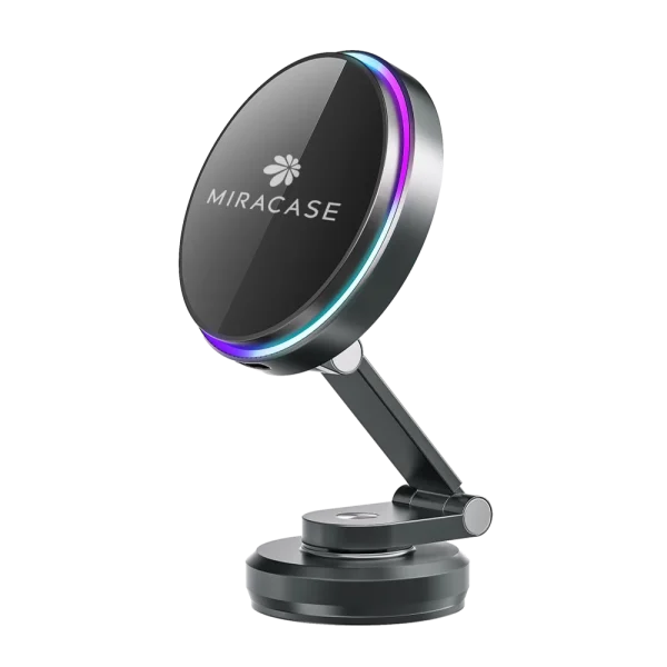 מעמד טעינה מגנטי אלחוטי לרכב דגם MMDM75 מבית MIRACASE