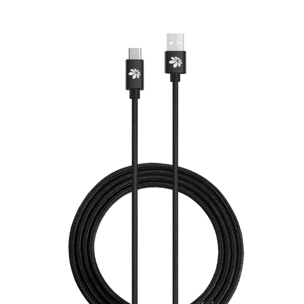 כבל USB to TYPE-C 2M שזור