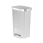 פח רגלית EKO 6255 50L NEW HANA לבן – מבית EKO