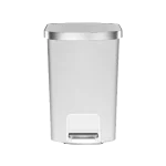 פח רגלית EKO 6255 50L NEW HANA לבן – מבית EKO