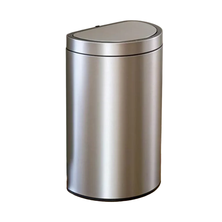פח סנסור נירוסטה חצי עיגול 47 ליטר MIRAGE SEMI-ROUND