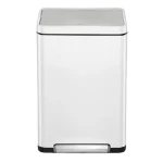 פח רגלית EKO X-CUBE 45L לבן – מבית EKO