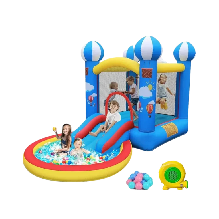 מתקן מתנפח לגינה טירת הכדורים MJ68 מבית MIRAJUMP