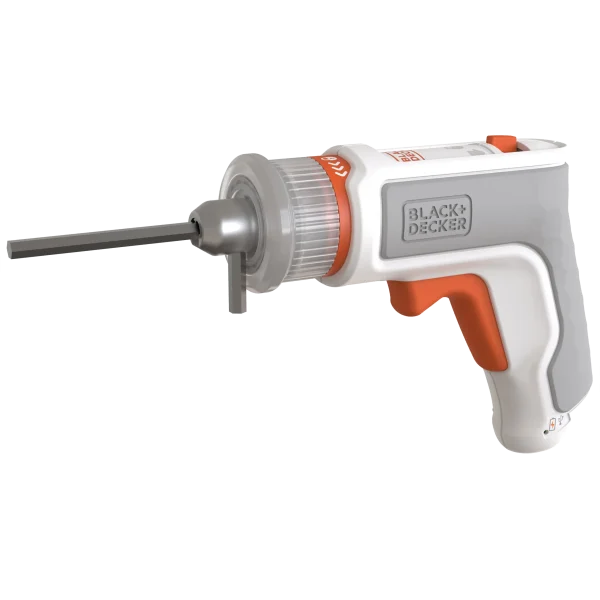 מברגה נטענת עם מתאם אלן דגם BCRTA01 מבית BLACK&DECKER