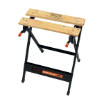 שולחן עבודה מתקפל מדגם WM301-XJ מבית BLACK&DECKER