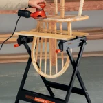 שולחן עבודה מתקפל מדגם WM301-XJ מבית BLACK&DECKER
