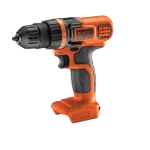 מברגת מקדחה נטענת 18V ללא סוללה ומטען – Black & Decker BCDDD18N-XJ