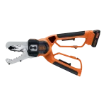 מסור גיזום נטען Black+Decker GKC1000L-QW – להב 10 ס"מ כולל סוללה מובנית ומטען