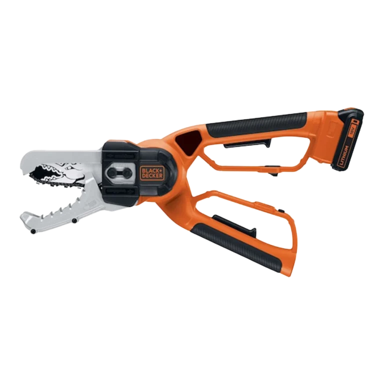מסור גיזום נטען Black+Decker GKC1000L-QW – להב 10 ס"מ כולל סוללה מובנית ומטען