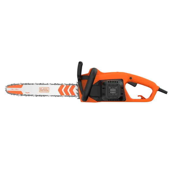 מסור שרשרת חשמלי Black+Decker BECS2040 – להב 40 ס"מ, הספק 2000W