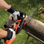 מסור שרשרת נטען Black+Decker GKC1825L20 – להב 25 ס"מ