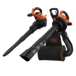 מפוח ושואב עלים חשמלי Black+Decker BEBLV300 – הספק 3000W
