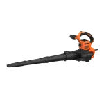 מפוח ושואב עלים חשמלי Black+Decker BEBLV300 – הספק 3000W