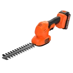 גוזם שיחים נטענת Black+Decker BCSS18D1-QW 18V– סוללה אמפר 2.0