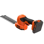 גוזם שיחים נטענת Black+Decker BCSS18D1-QW 18V– סוללה אמפר 2.0