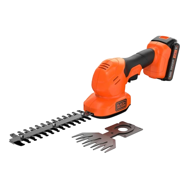 גוזם שיחים נטענת Black+Decker BCSS18D1-QW 18V– סוללה אמפר 2.0
