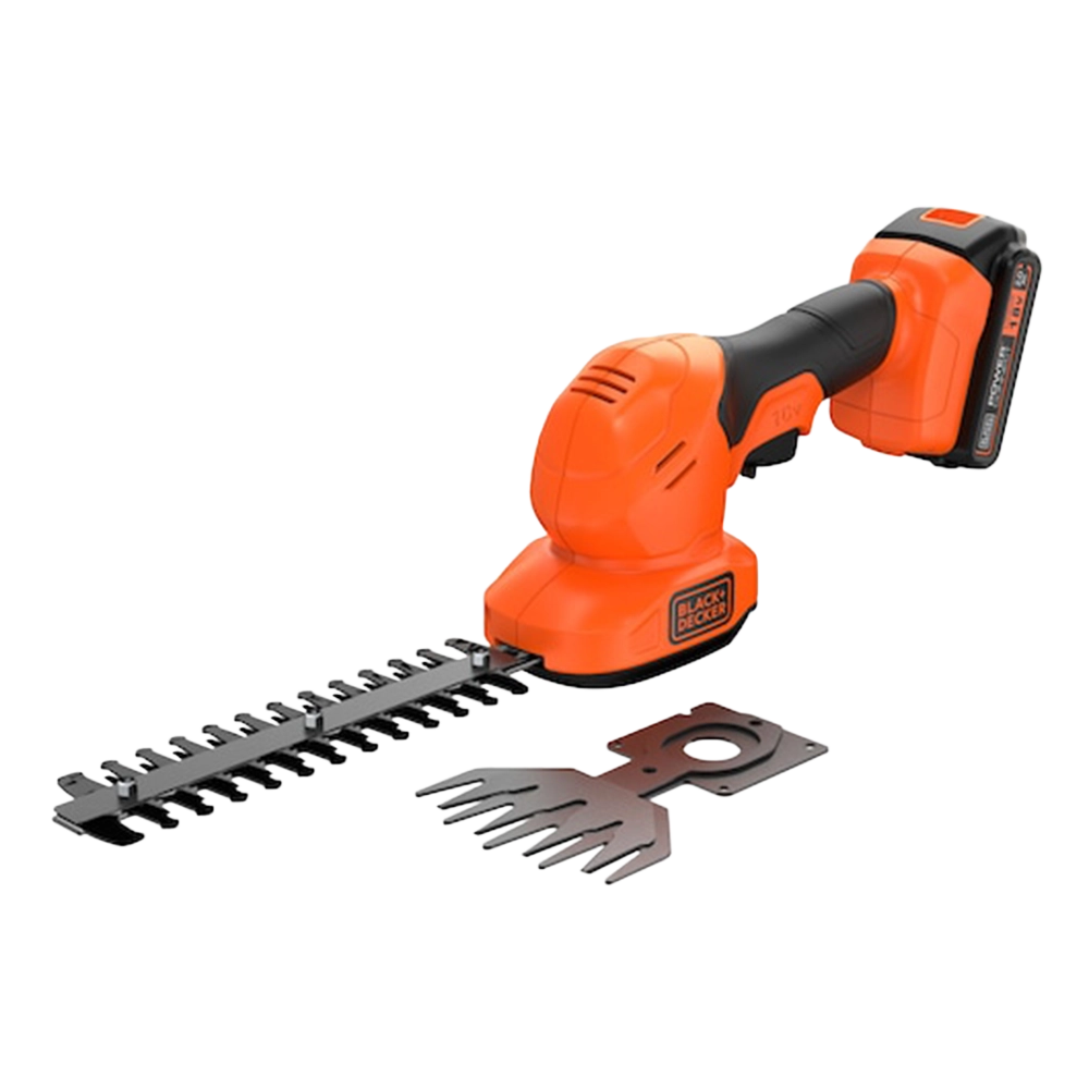 גוזם שיחים נטענת Black+Decker BCSS18D1-QW 18V– סוללה אמפר 2.0 גוזם שיחים נטענת Black+Decker BCSS18D1-QW 18V– סוללה אמפר 2.0