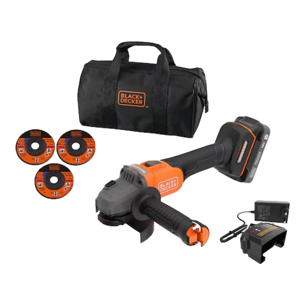 מטחנת זווית דגם BCG6L8D1S-QW מבית BLACK&DECKER