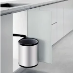 פח נירוסטה 14L לארון המטבח דגם S.S WASTEBIN מבית HIGOLD