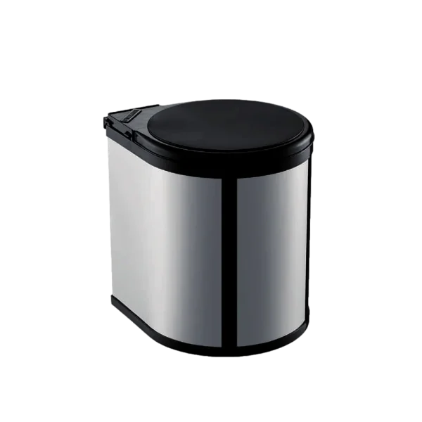 פח נירוסטה 14L לארון המטבח דגם S.S WASTEBIN מבית HIGOLD
