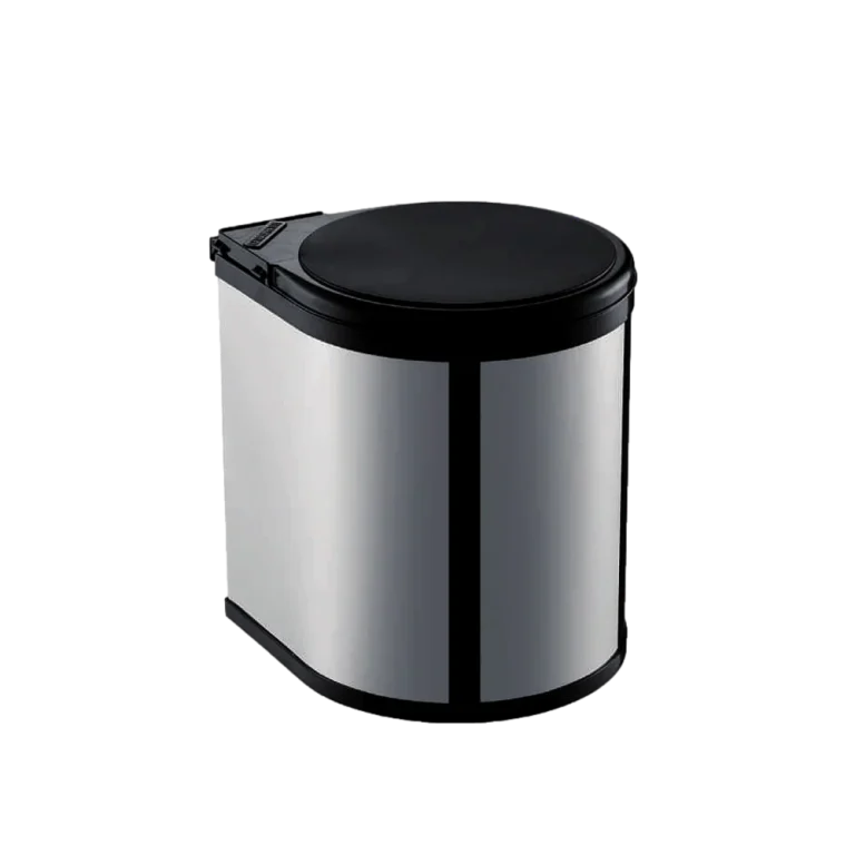 פח נירוסטה 14L לארון המטבח דגם S.S WASTEBIN מבית HIGOLD