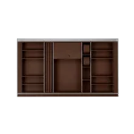 מגירת אחסון נשלפת לתכשיטים בצבע Premium Gray מסדרת B Series-Wardrobe Hardware מבית HIGOLD