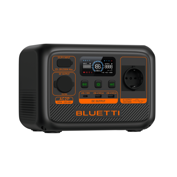 BLUETTI AC2P Portable Power Station | 300W 230.4Wh