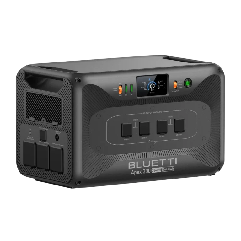 תחנת כוח ניידת דגם Apex 300 3,840W/2,764.8Wh מבית BLUETTI