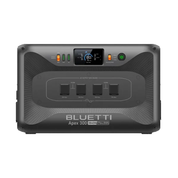 תחנת כוח ניידת דגם Apex 300 3,840W/2,764.8Wh מבית BLUETTI
