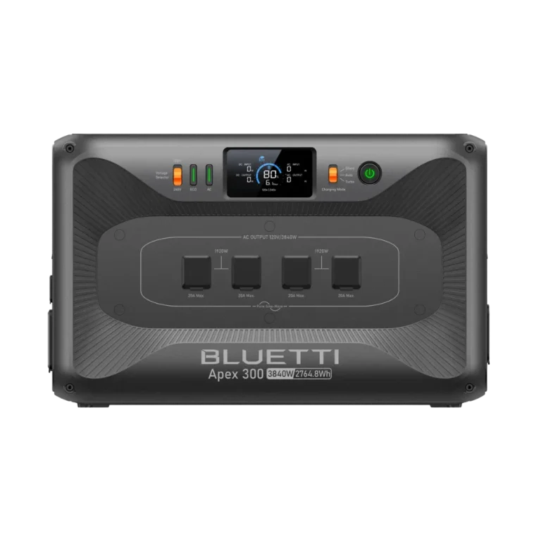 תחנת כוח ניידת דגם Apex 300 3,840W/2,764.8Wh מבית BLUETTI