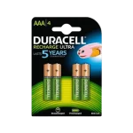 סט 4 סוללות AAA נטענות Duracell