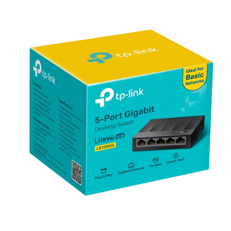 LS1005G 5-Port Desktop Switch מבית TP-LINK
