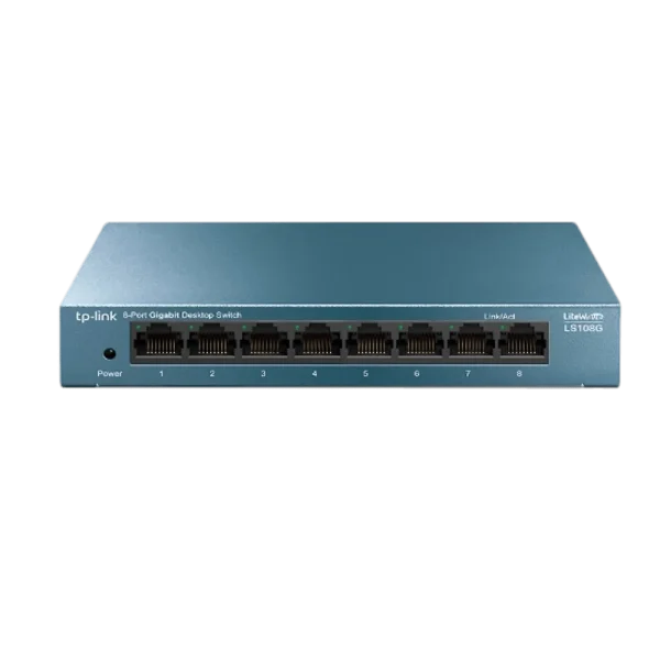 LS108G 8-Port Desktop Switch מבית TP-LINK