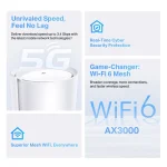 נתב 5G Mesh מהירות Deco X50-5G AX3000