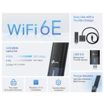 Archer TXE50UH AXE3000 Wi-Fi 6E USB מבית TP-LINK
