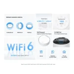 (2 באריזה) Deco X50-PoE AX3000 Mesh מבית TP-LINK